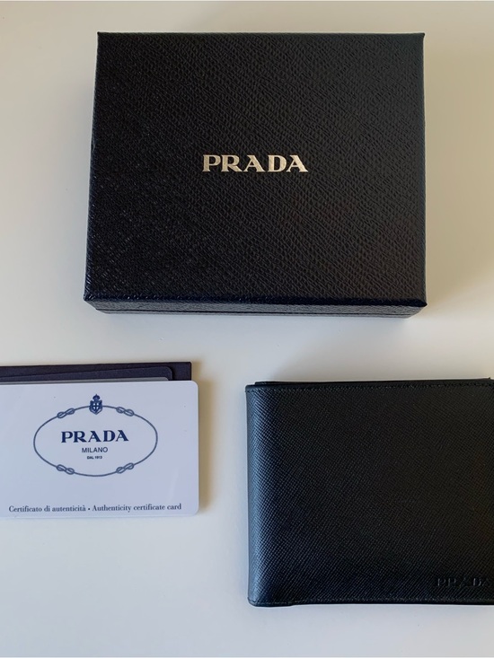 Prada Other - Prada Men’s Saffiano Leather Wallet